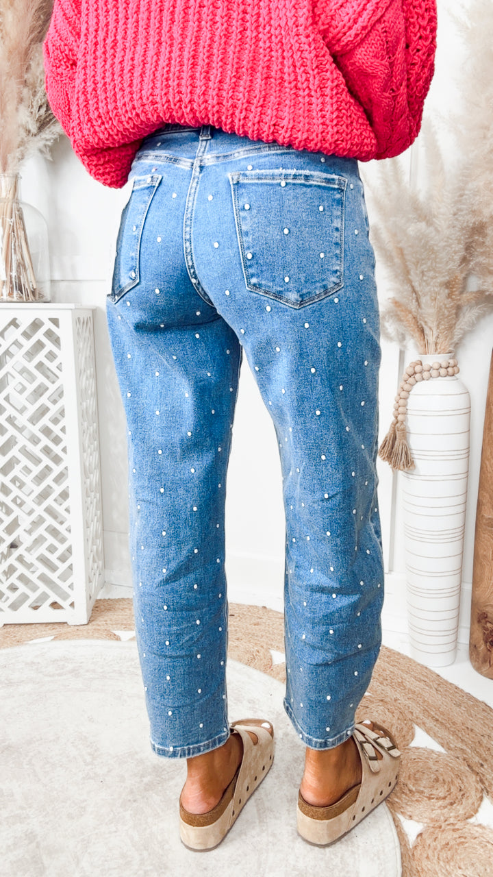 The Dot & Denim Barrel Jean