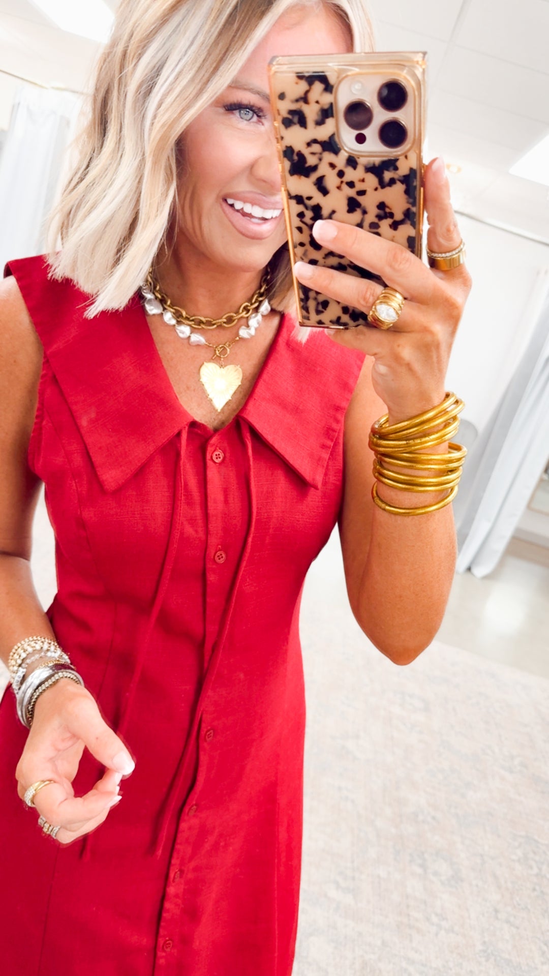 The Claire Midi Dress-Burgundy