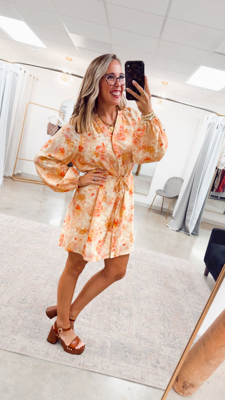 The Blushing Garden Mini Dress