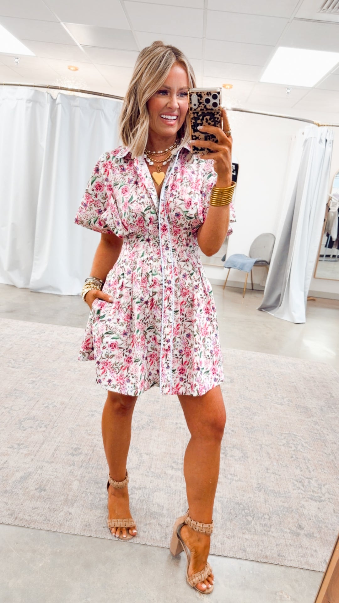 - FINAL SALE- Clarisse Floral Mini Dress