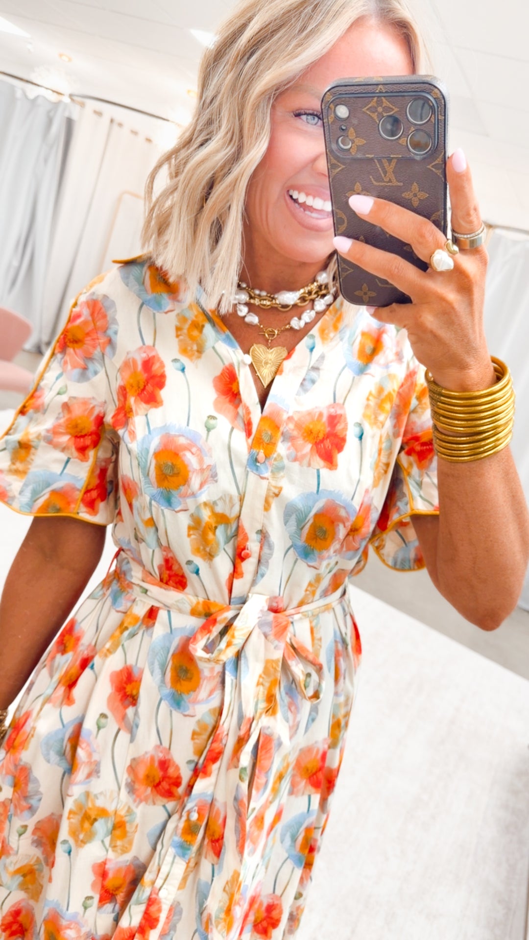 The Garden Grace Midi Dress