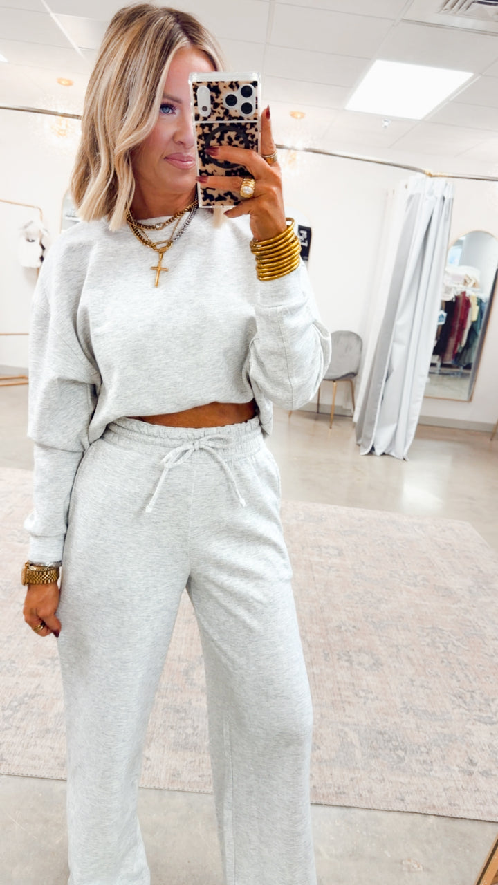 Urban Ease Set-Heather Grey