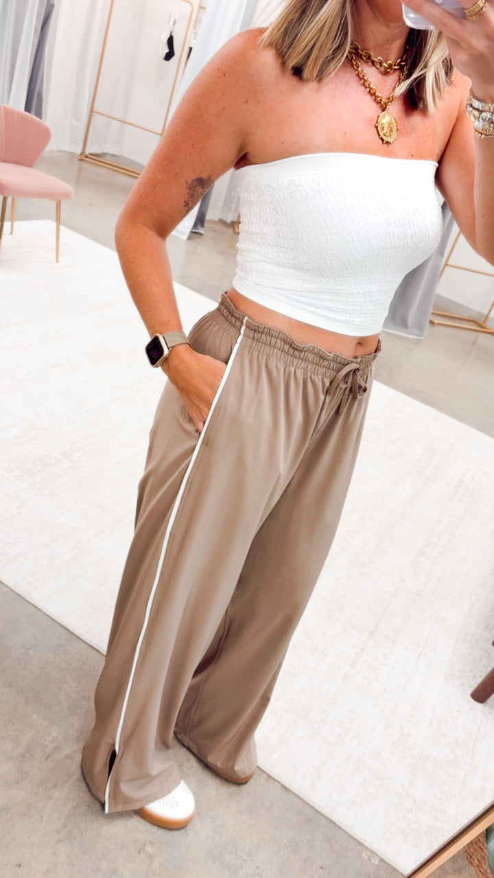 Beach Babe Tube Top-White
