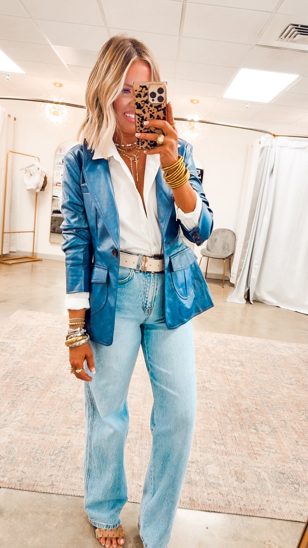 Gabby High Rise Baggy Straight Jean