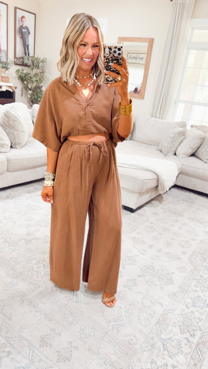 The Lora Popover Set- Rattan