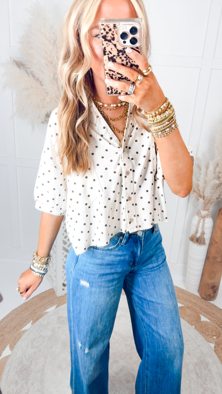 Polka Muse Top