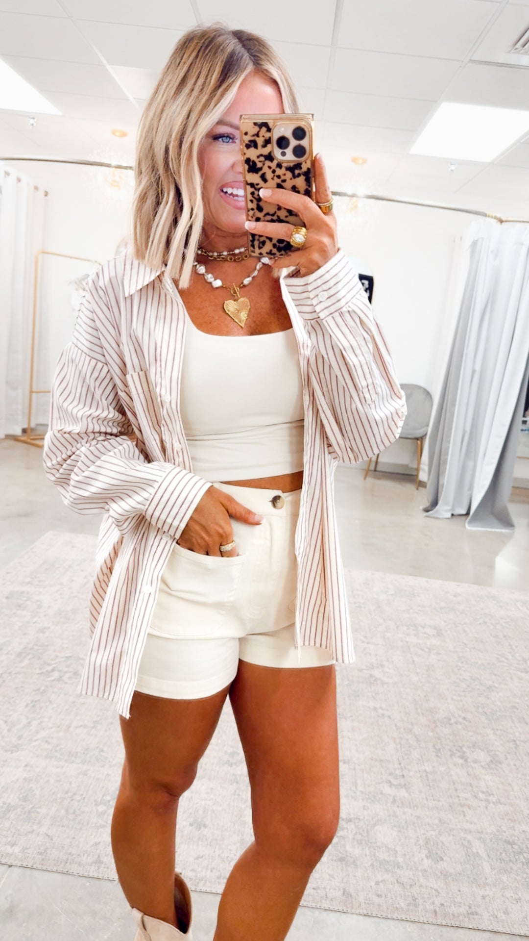 Emilia Striped Shirt