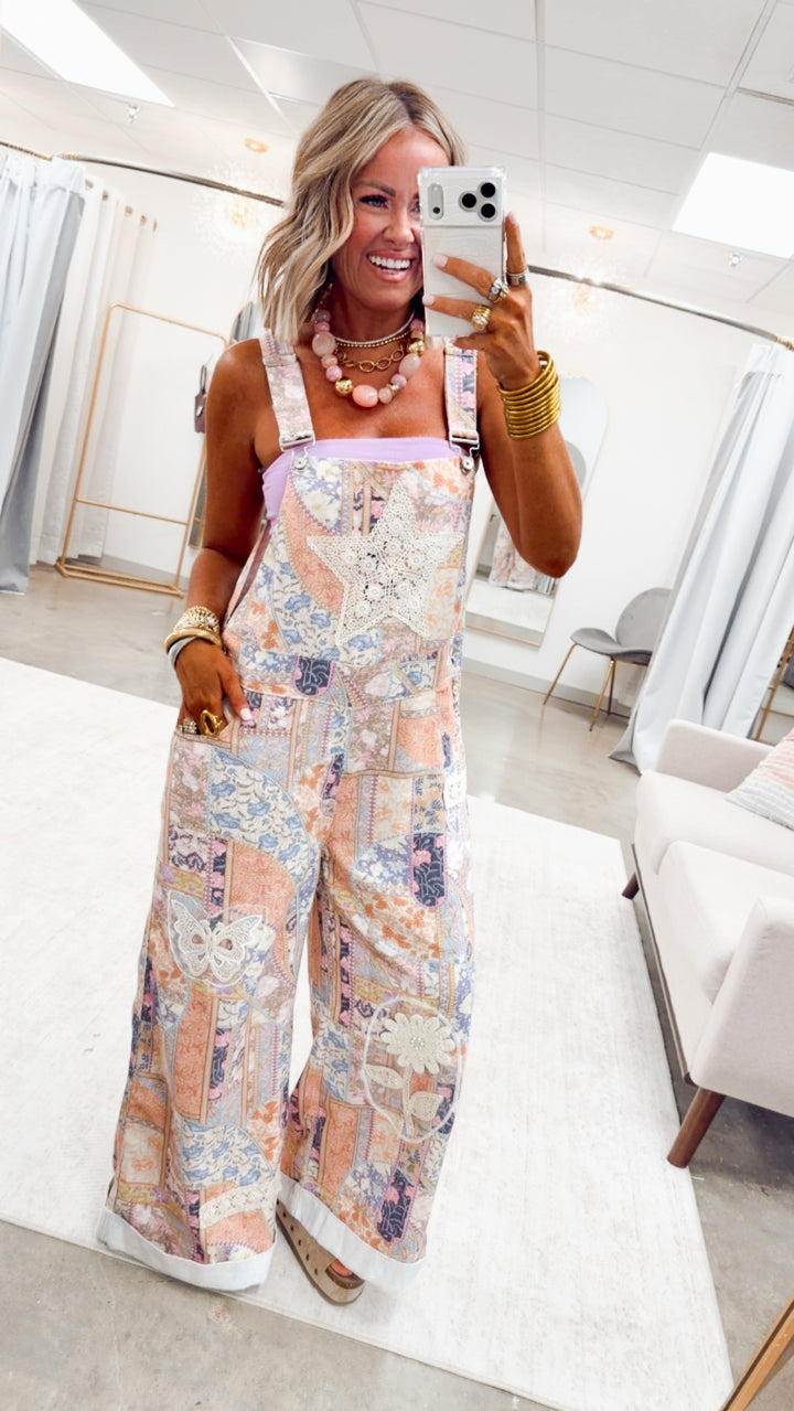 The Lace & Lotus Overalls