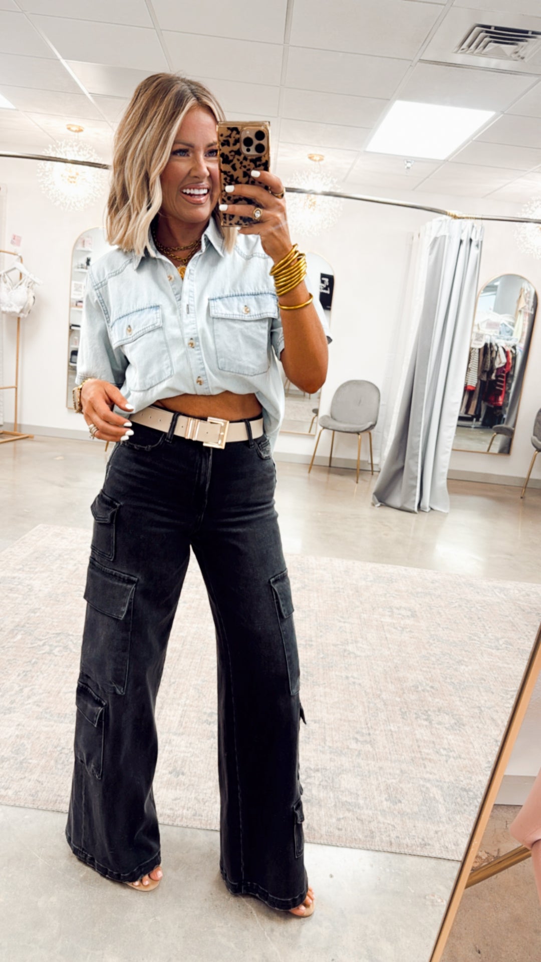 Lainey Button Down Top