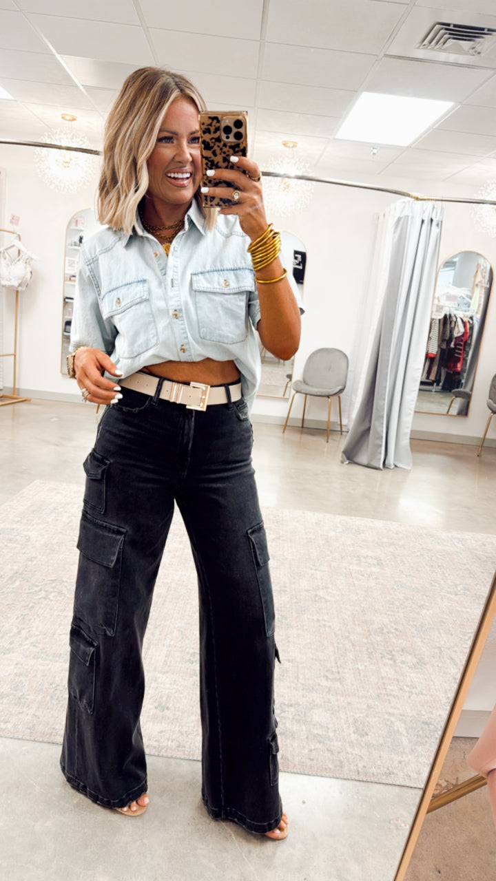 Lainey Button Down Top