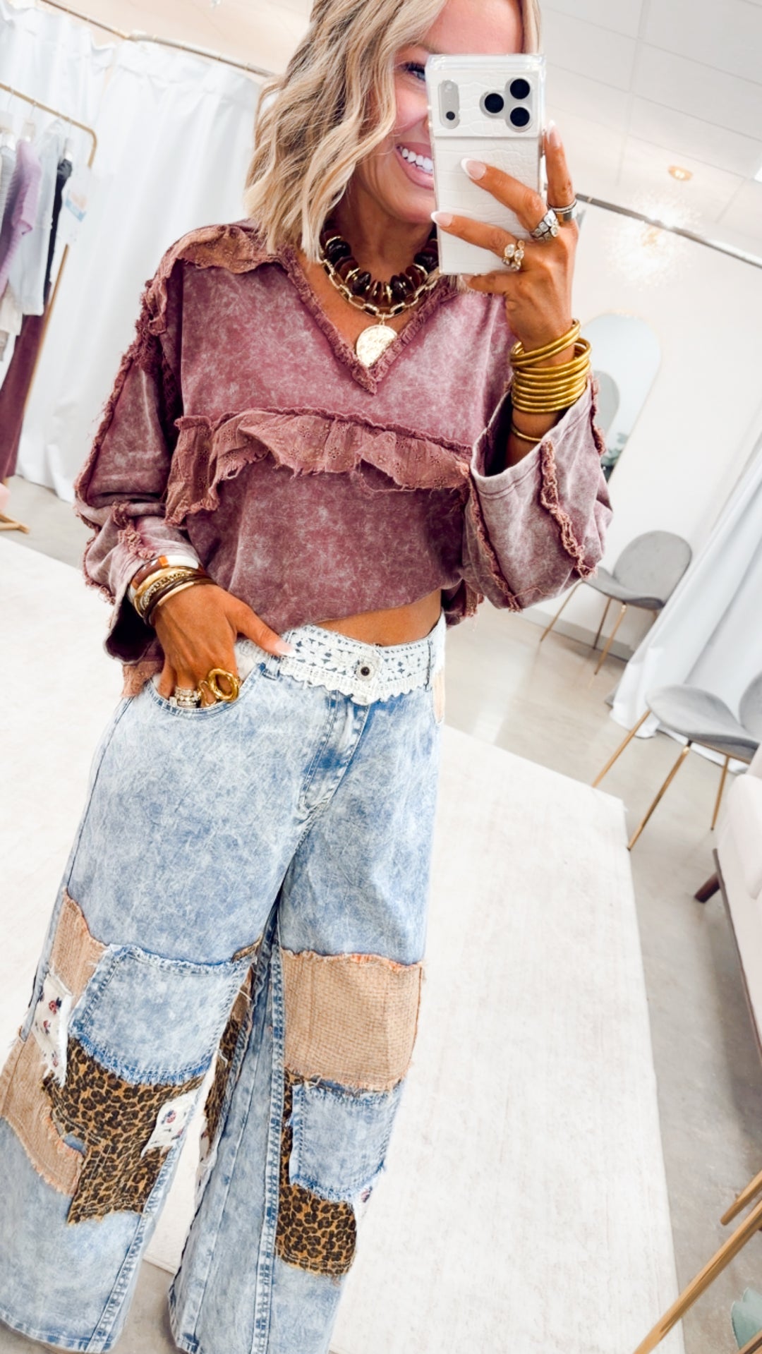 The Wild Card Pants-Denim