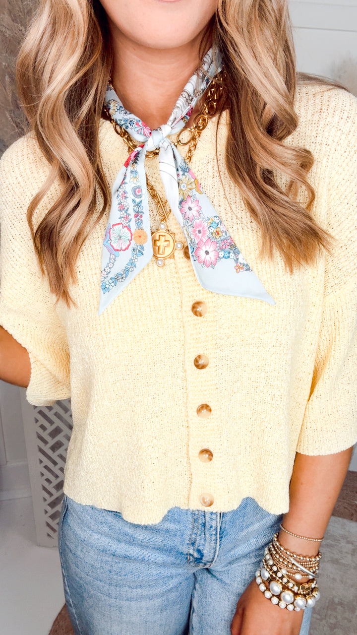 The Parisian Bridle Scarf Necklace