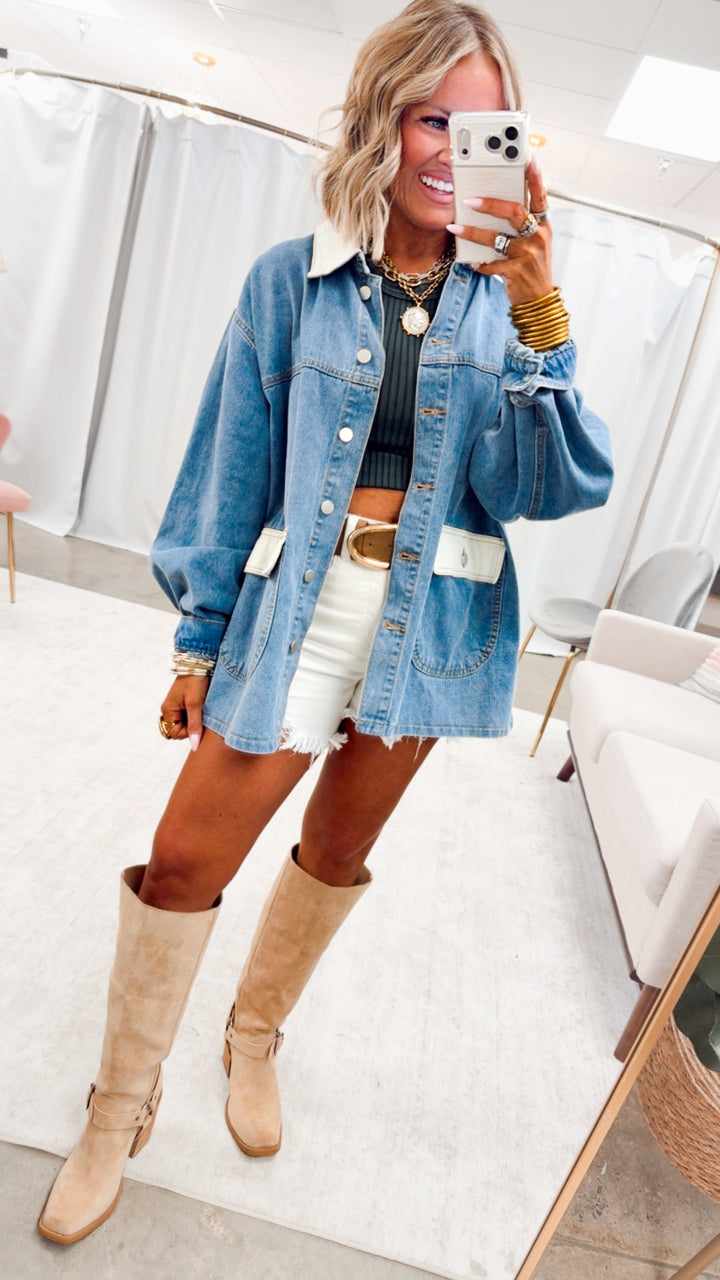 The Saddle Ridge Denim Jacket