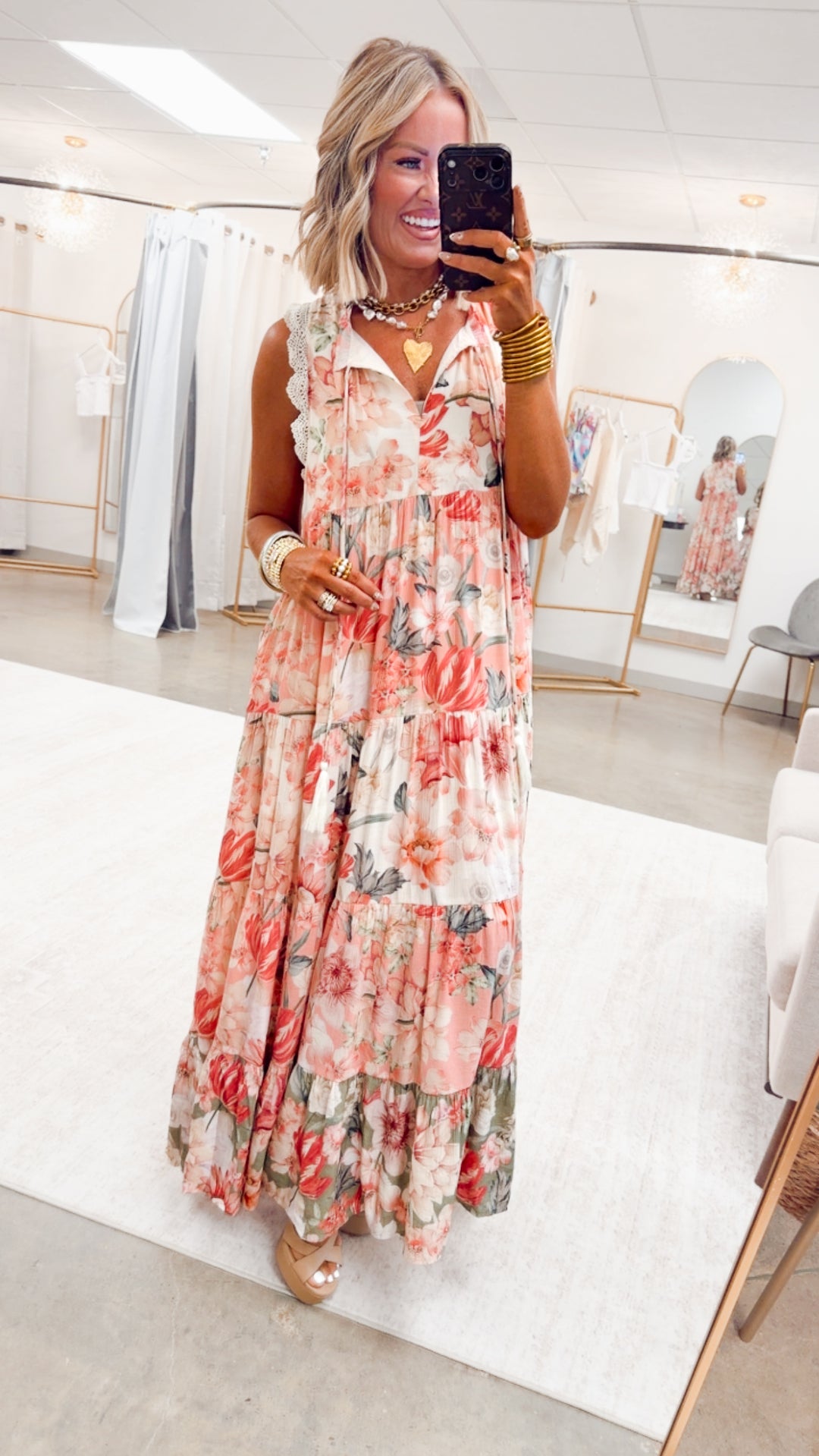 The Dainty Bloom Maxi Dress