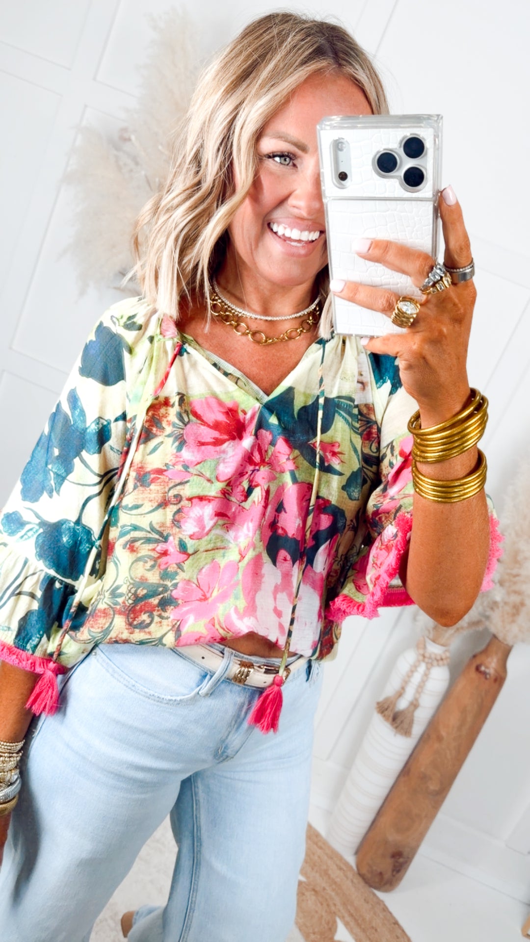The Cabana Bloom Blouse