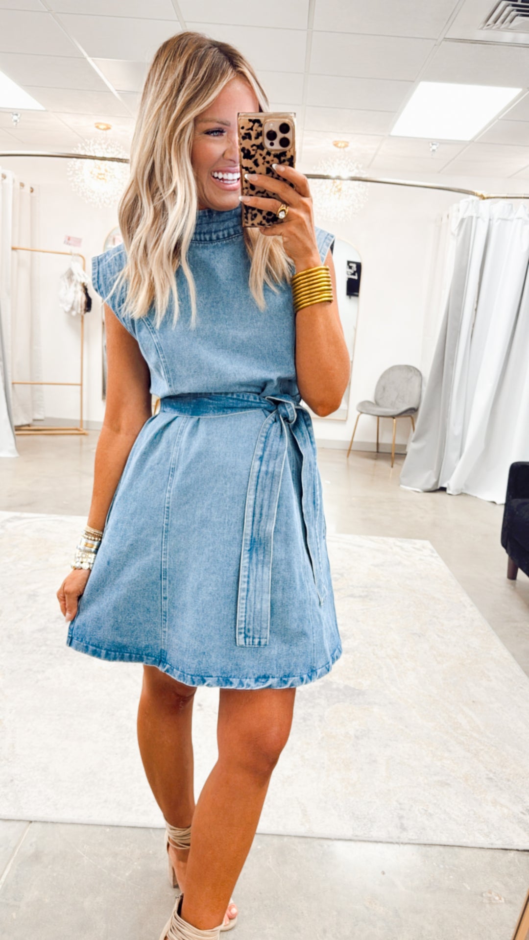 Jolene Denim Dress