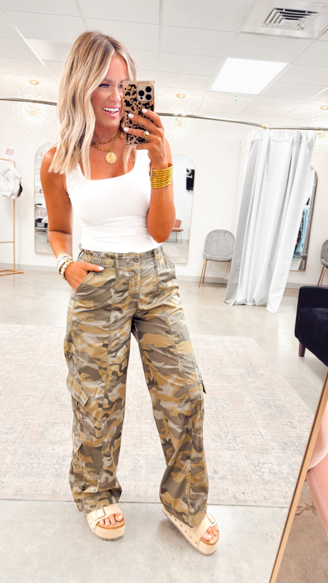 Rory Camo Cargo Pants