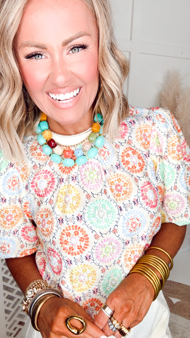The Fleur & Fancy Top