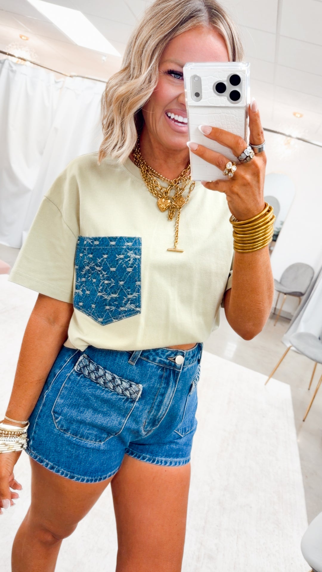 The Roxy Classic Tee-Olive