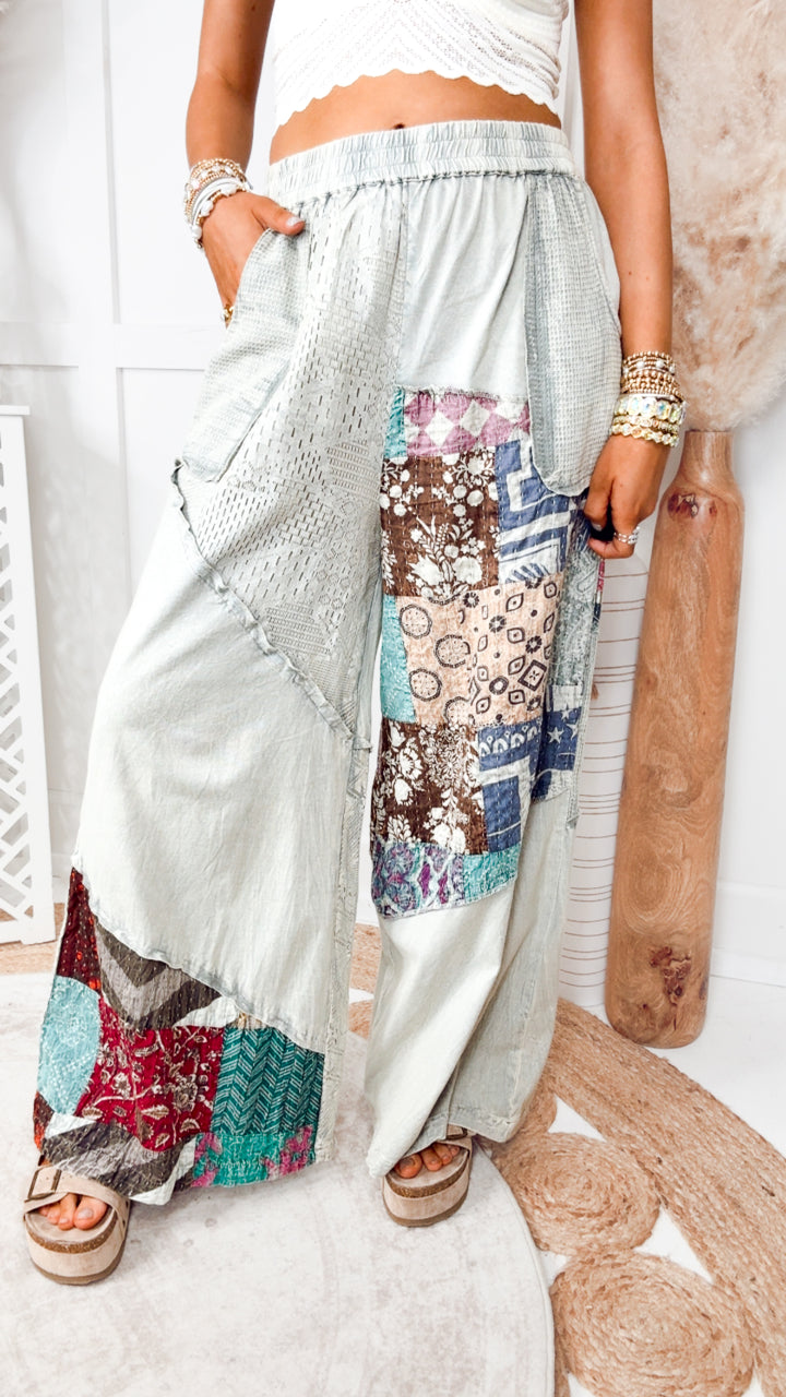 The Mosaic Wide Leg Pants
