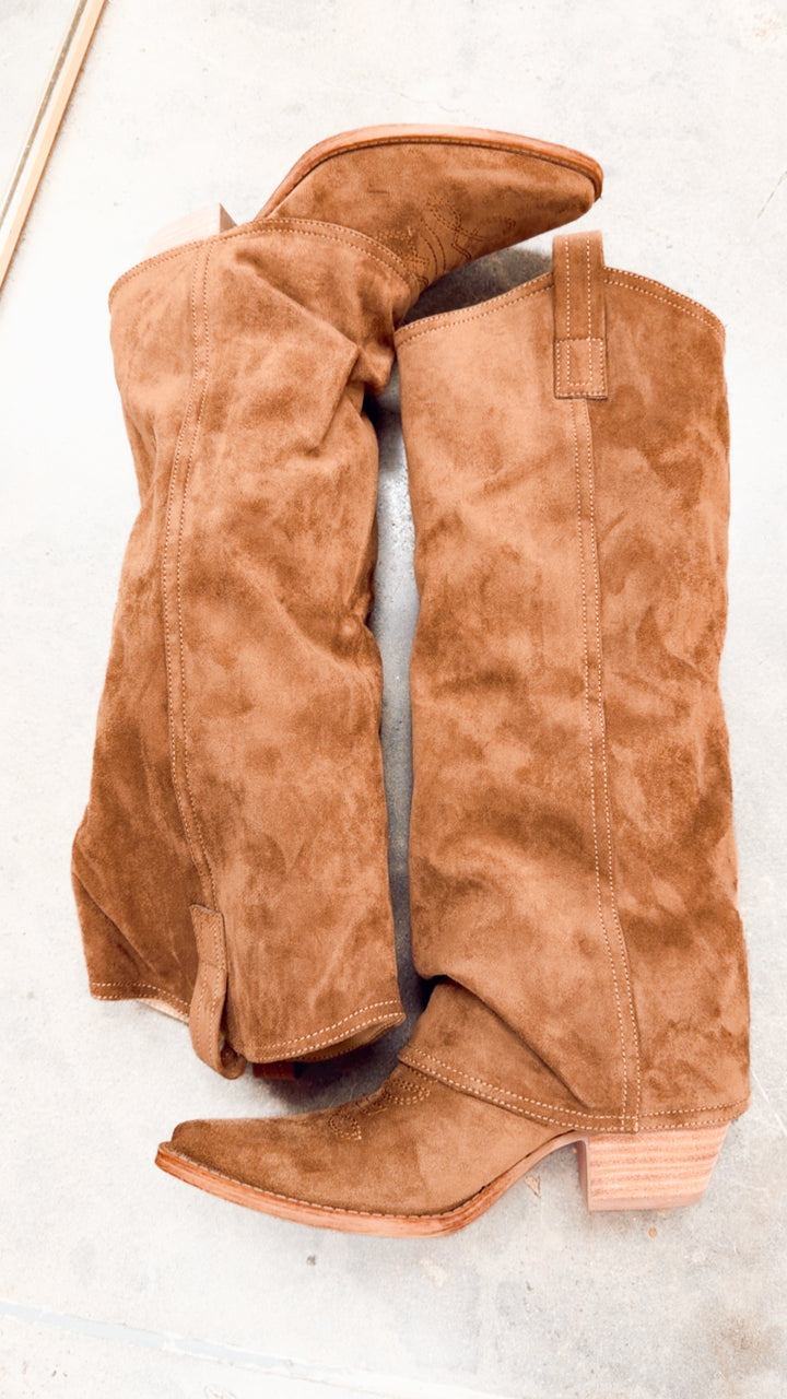 Pamela Slouch Heel Boot