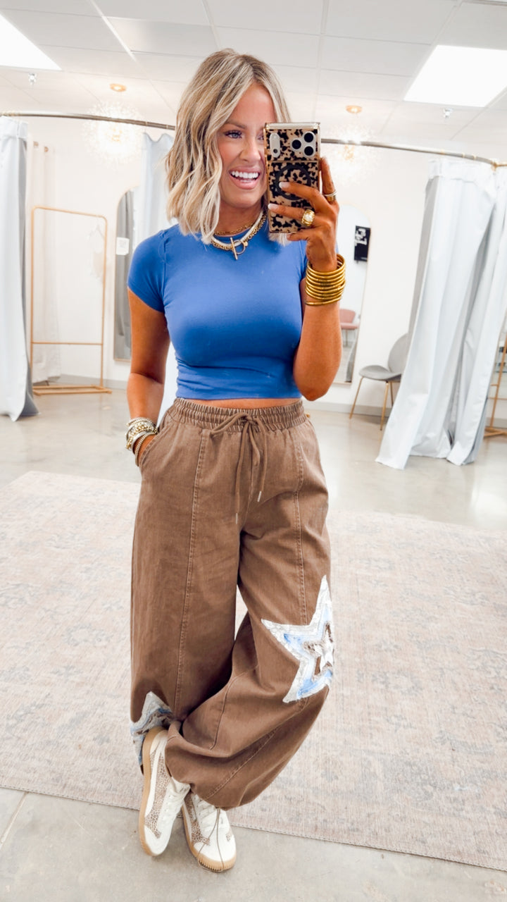 The Stardust Wide-Leg Denim