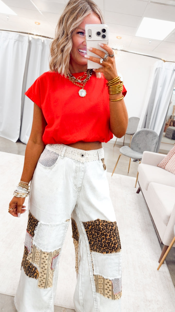 The Wild Card Pants-Natural