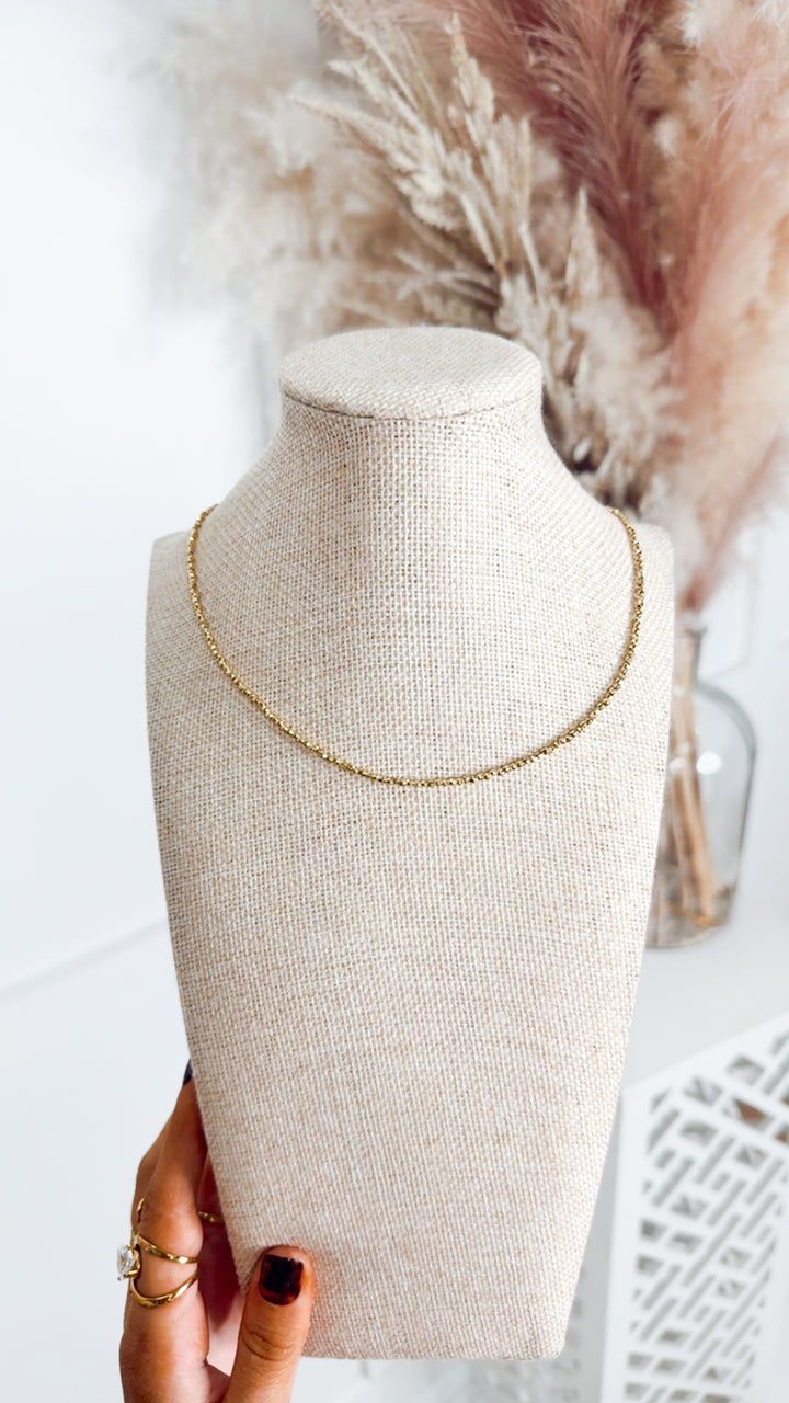 The Golden Whisper Necklace