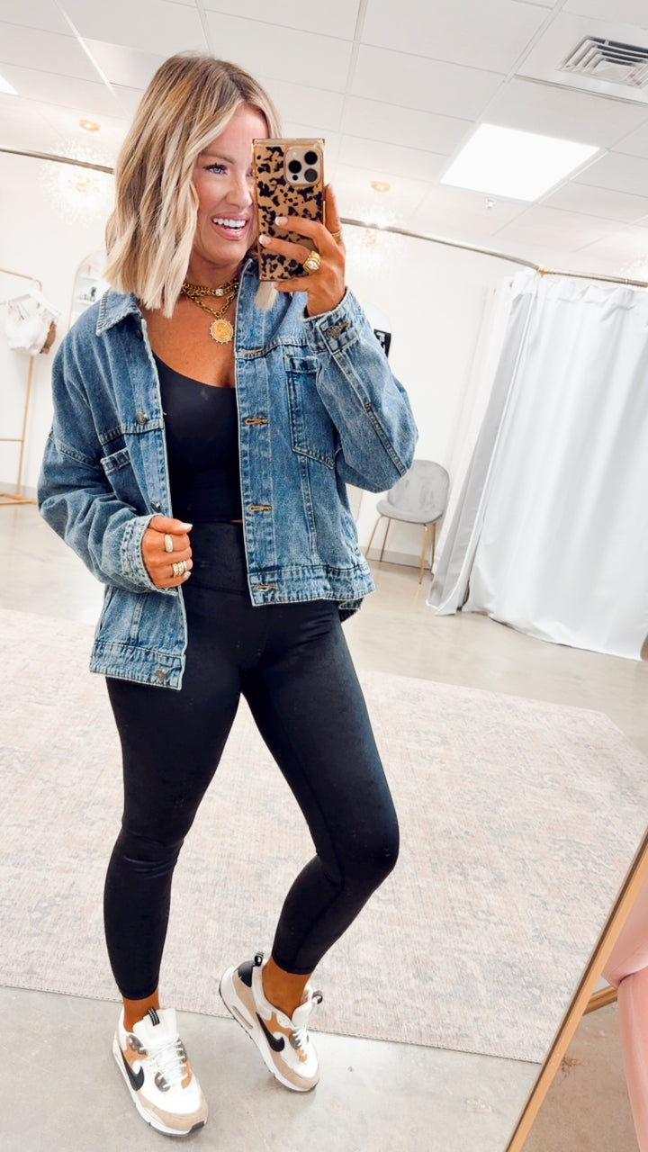 Oak Ridge Denim Jacket-Washed Denim