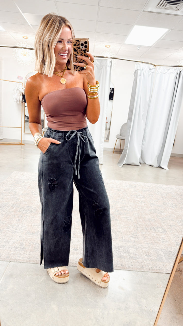 Sol Wanderer Jeans-Black