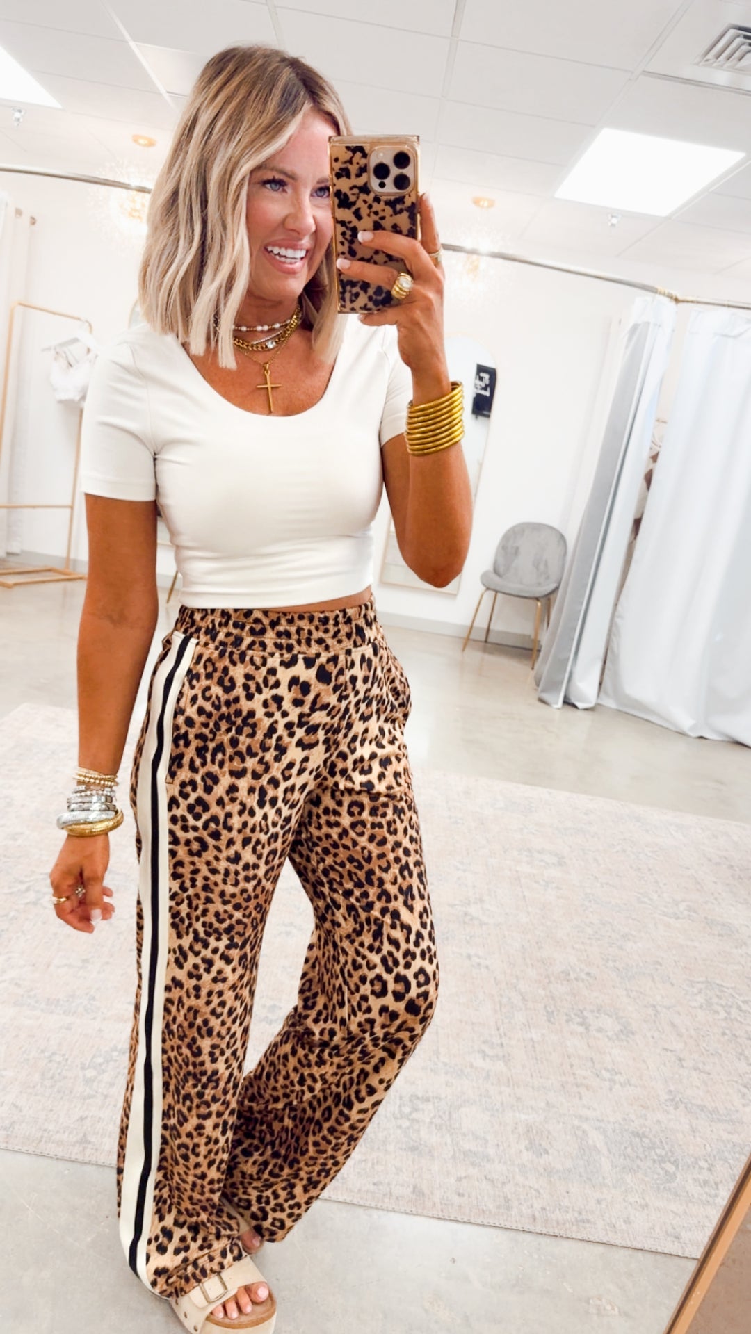 Untamed Animal Print Pants