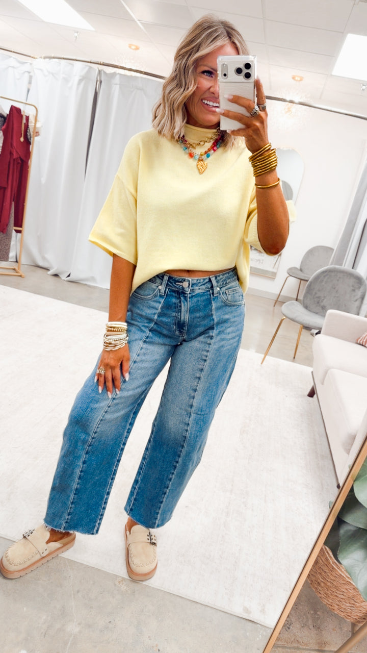 The Primrose Sweater Top-Daisy
