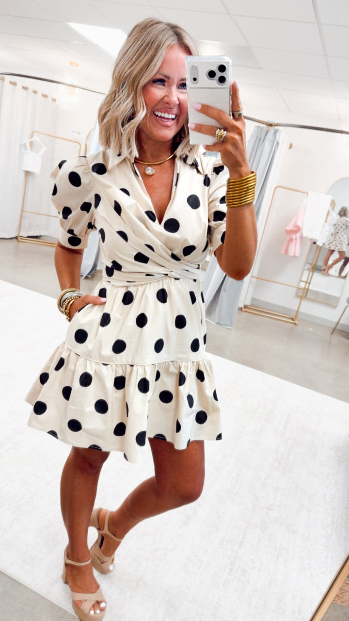The Bianca Poplin Mini Dress