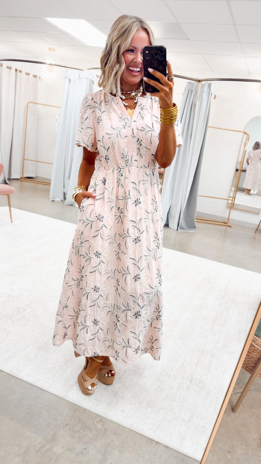 The Secret Garden Midi Dress