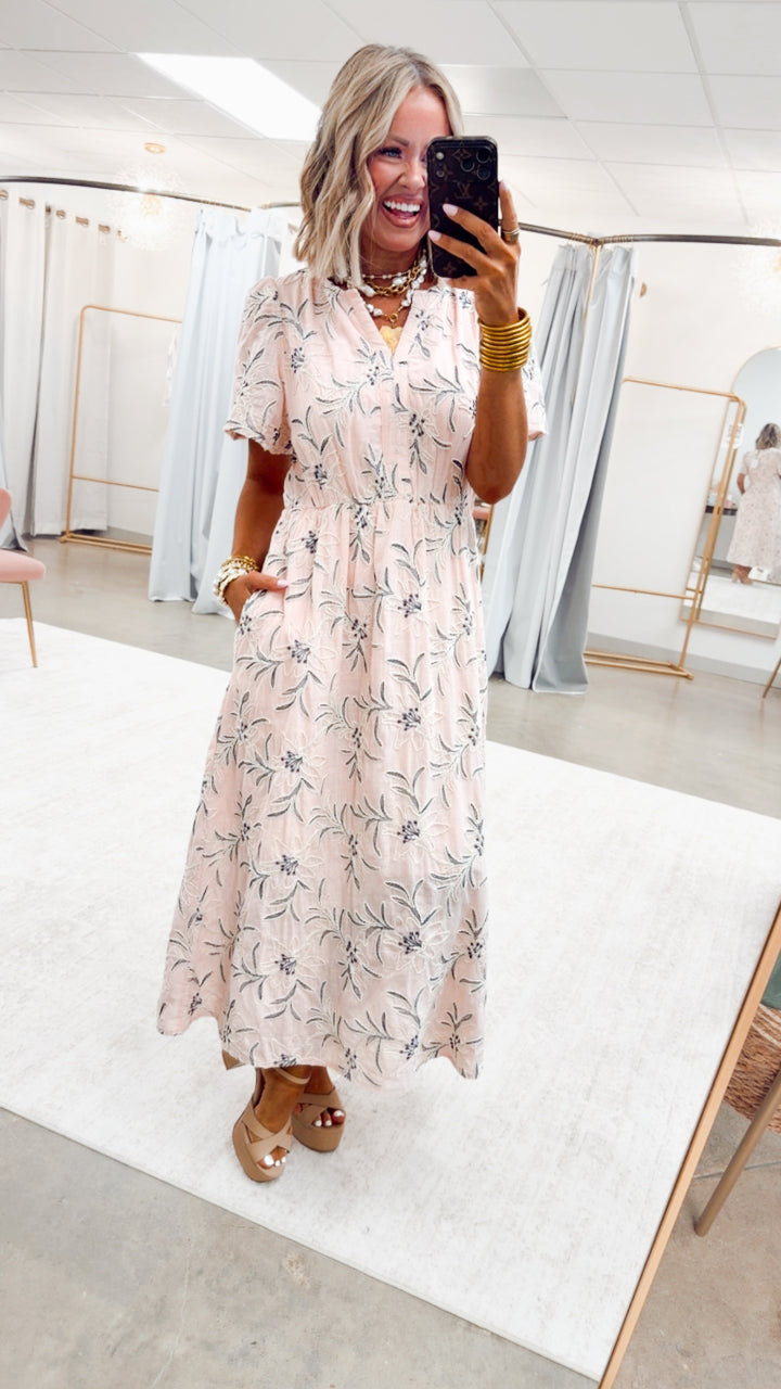 The Secret Garden Midi Dress