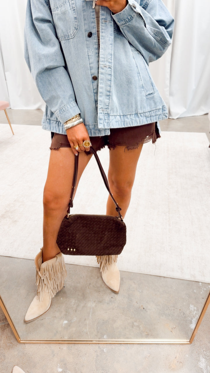 The Lennon Rigid Boyfriend Shorts