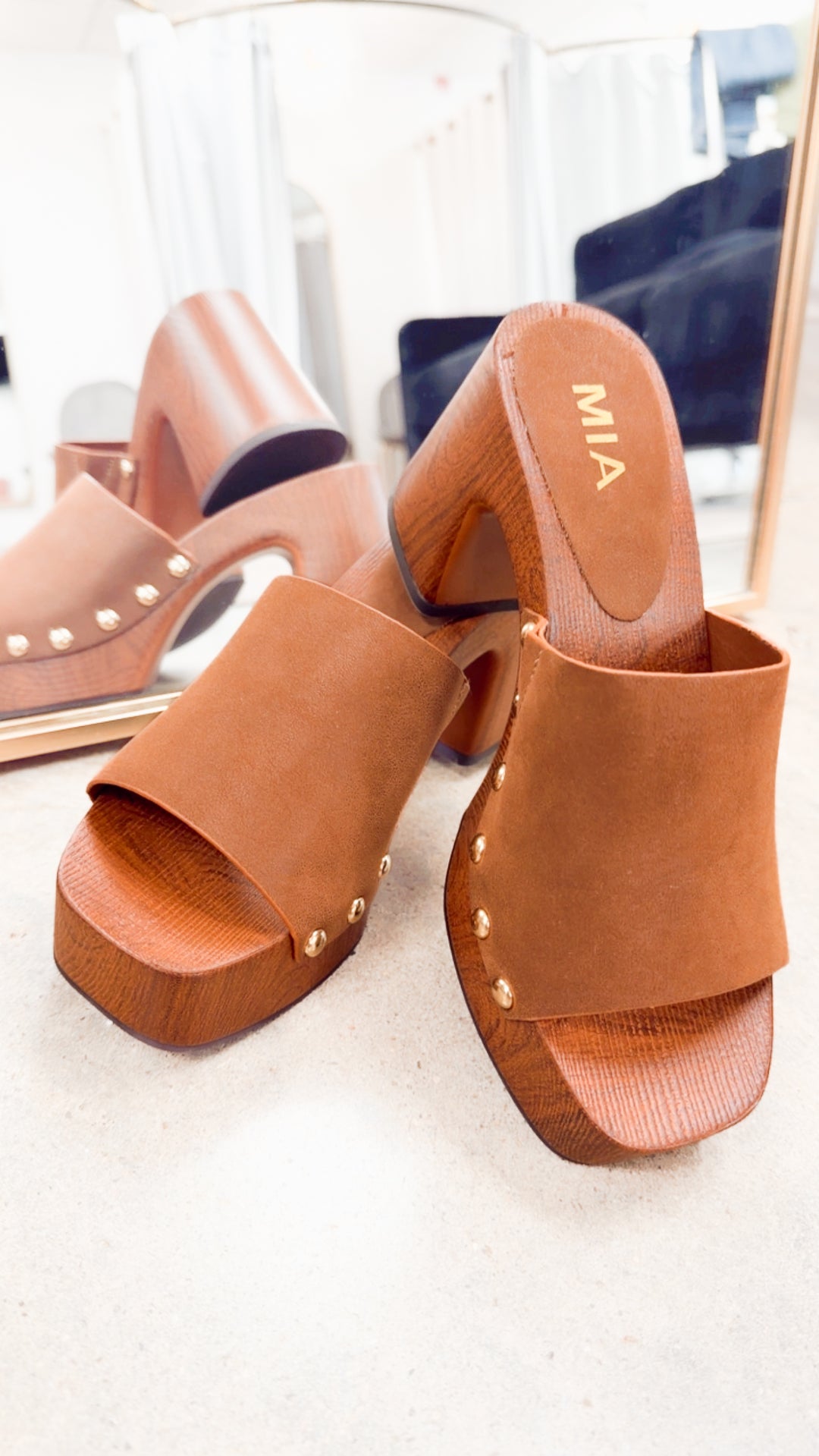 Emmerie Heels-Cognac