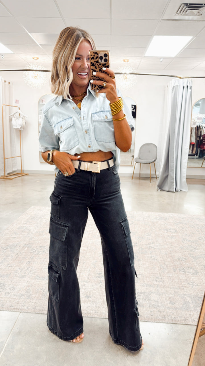 Lainey Button Down Top