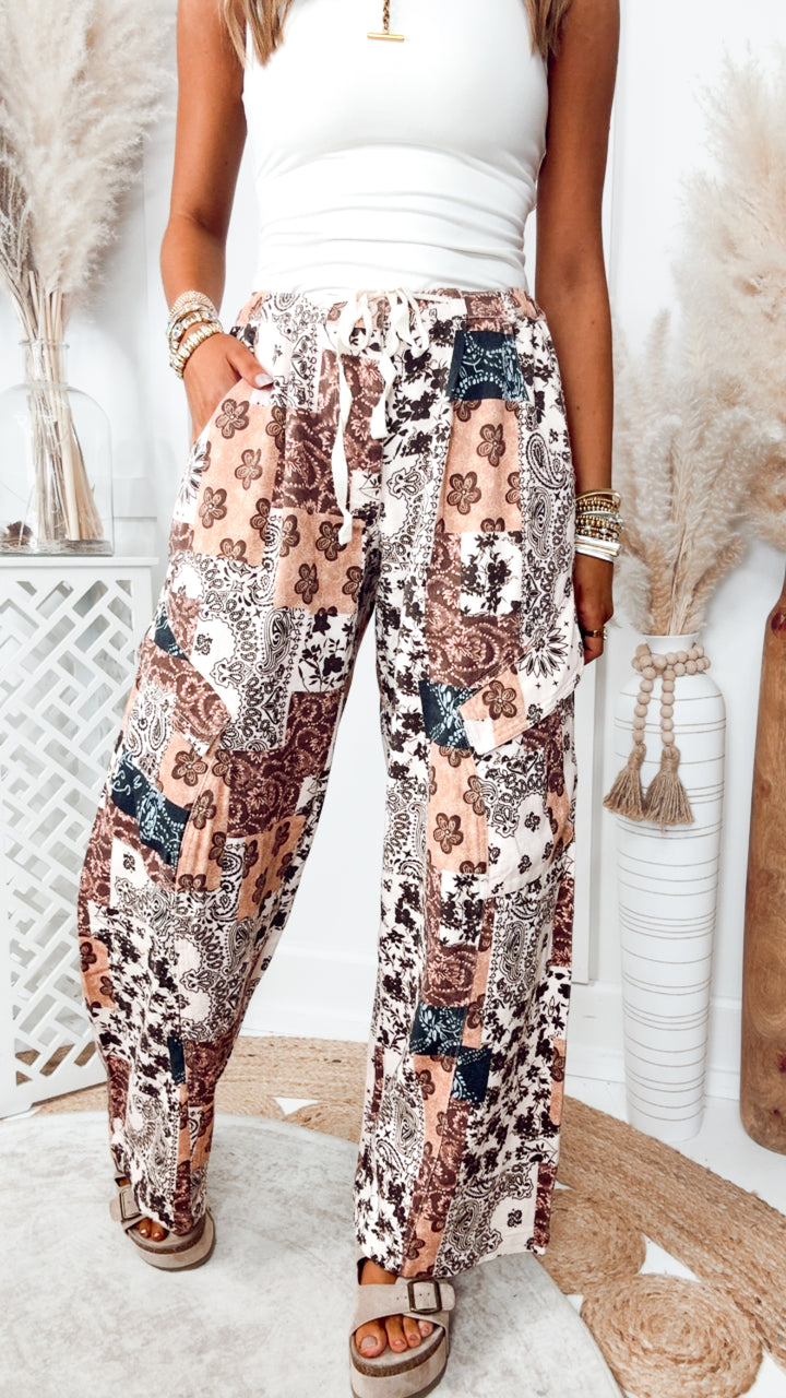 The Mosaic Barrel Pants