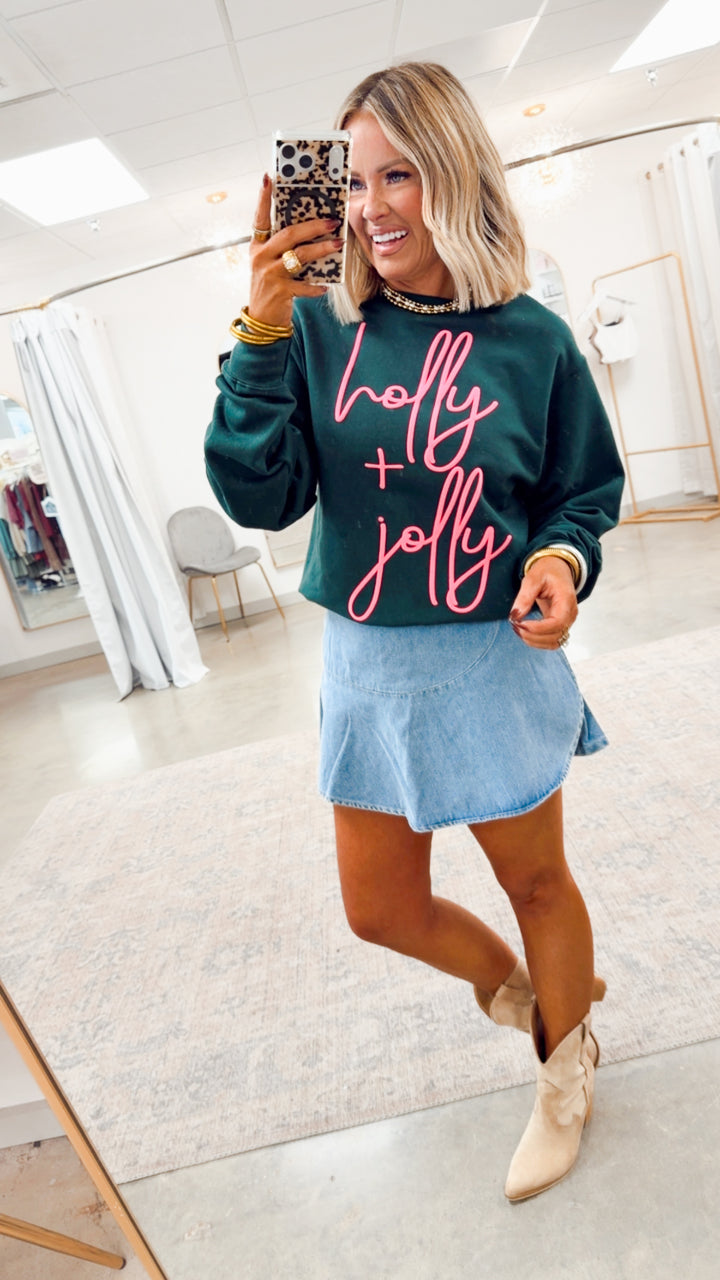 holly+jolly Sweatshirt