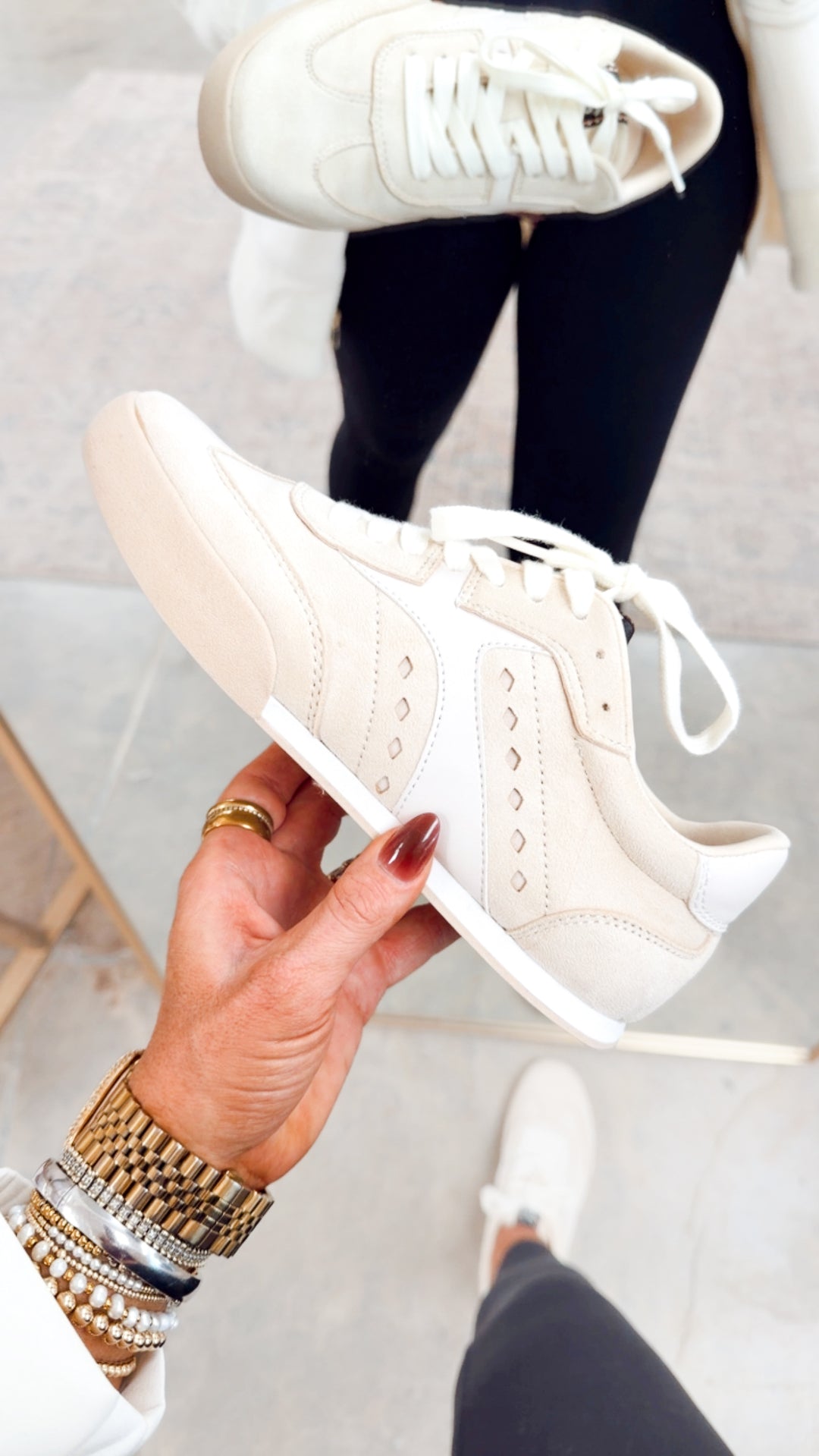 Raven Sneaker-Beige