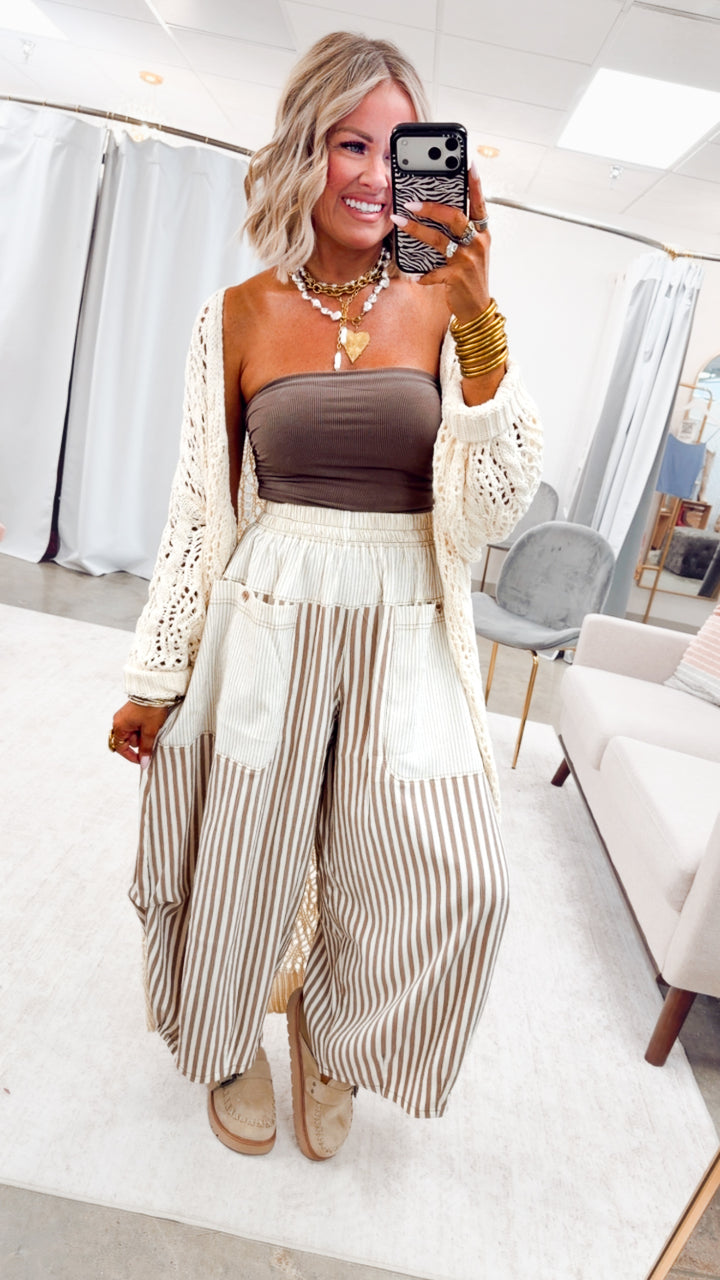 The Sable Balloon Pants-Mocha Mousse
