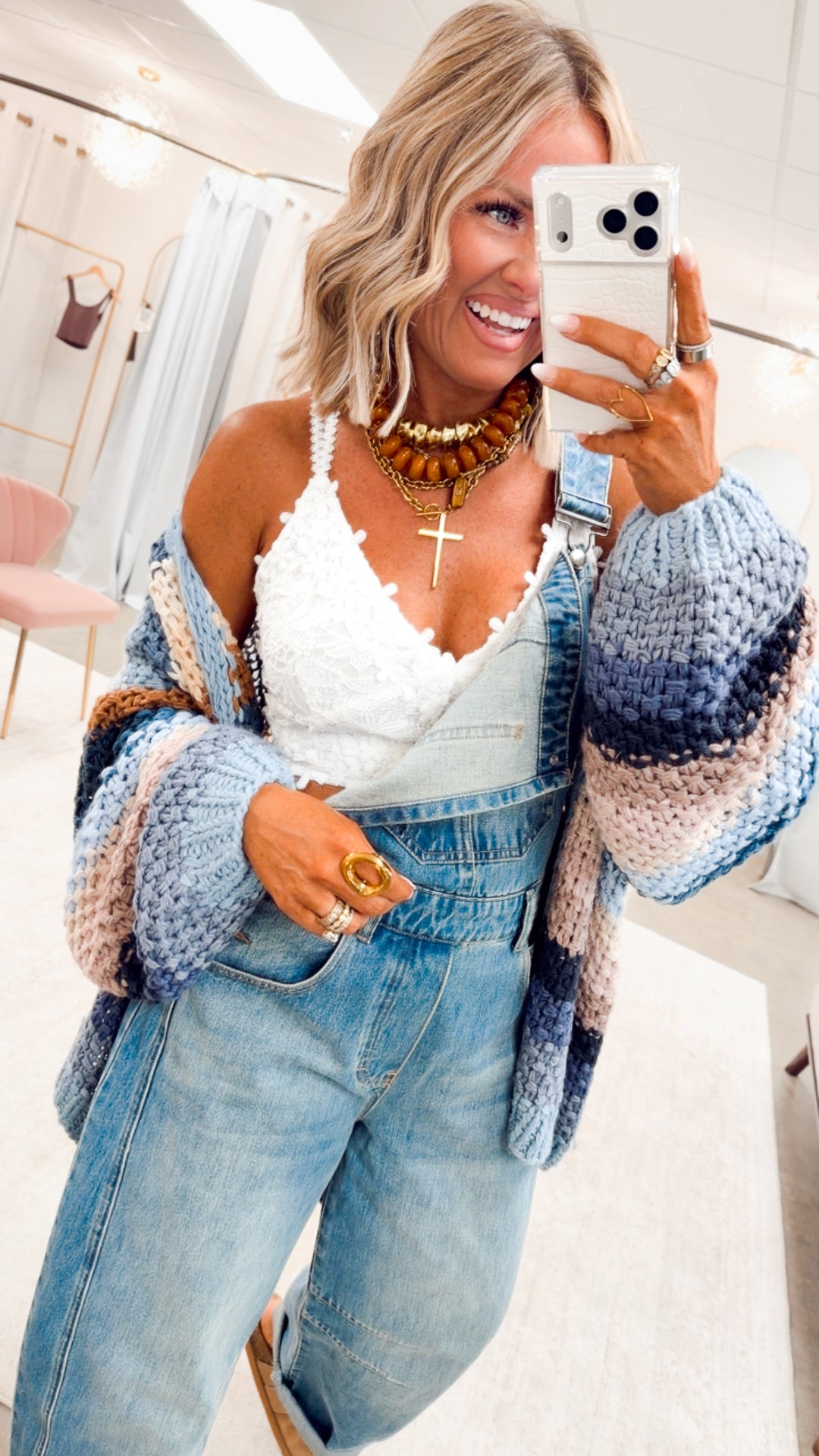 The Brooke Barrel Overalls