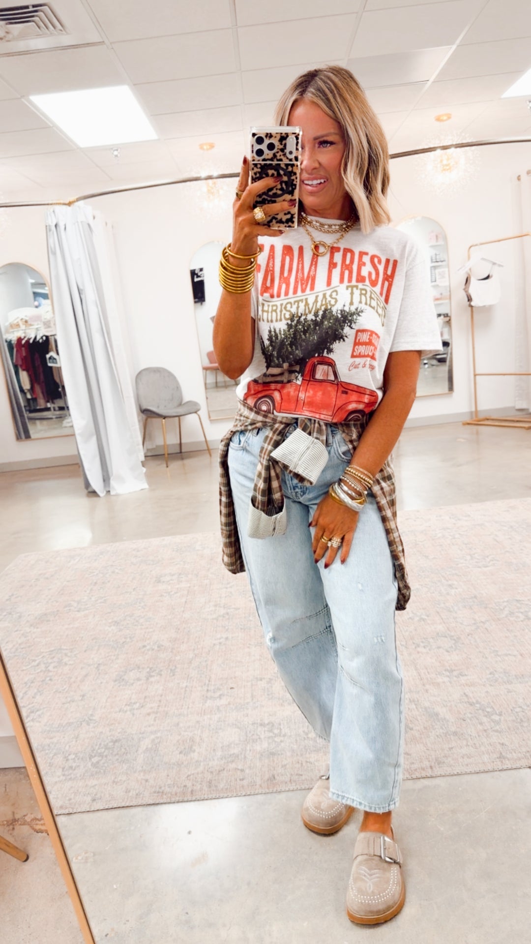 Farm Fresh Christmas Trees Tee