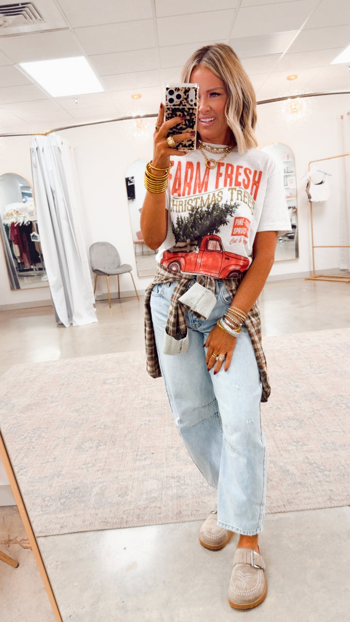 Farm Fresh Christmas Trees Tee