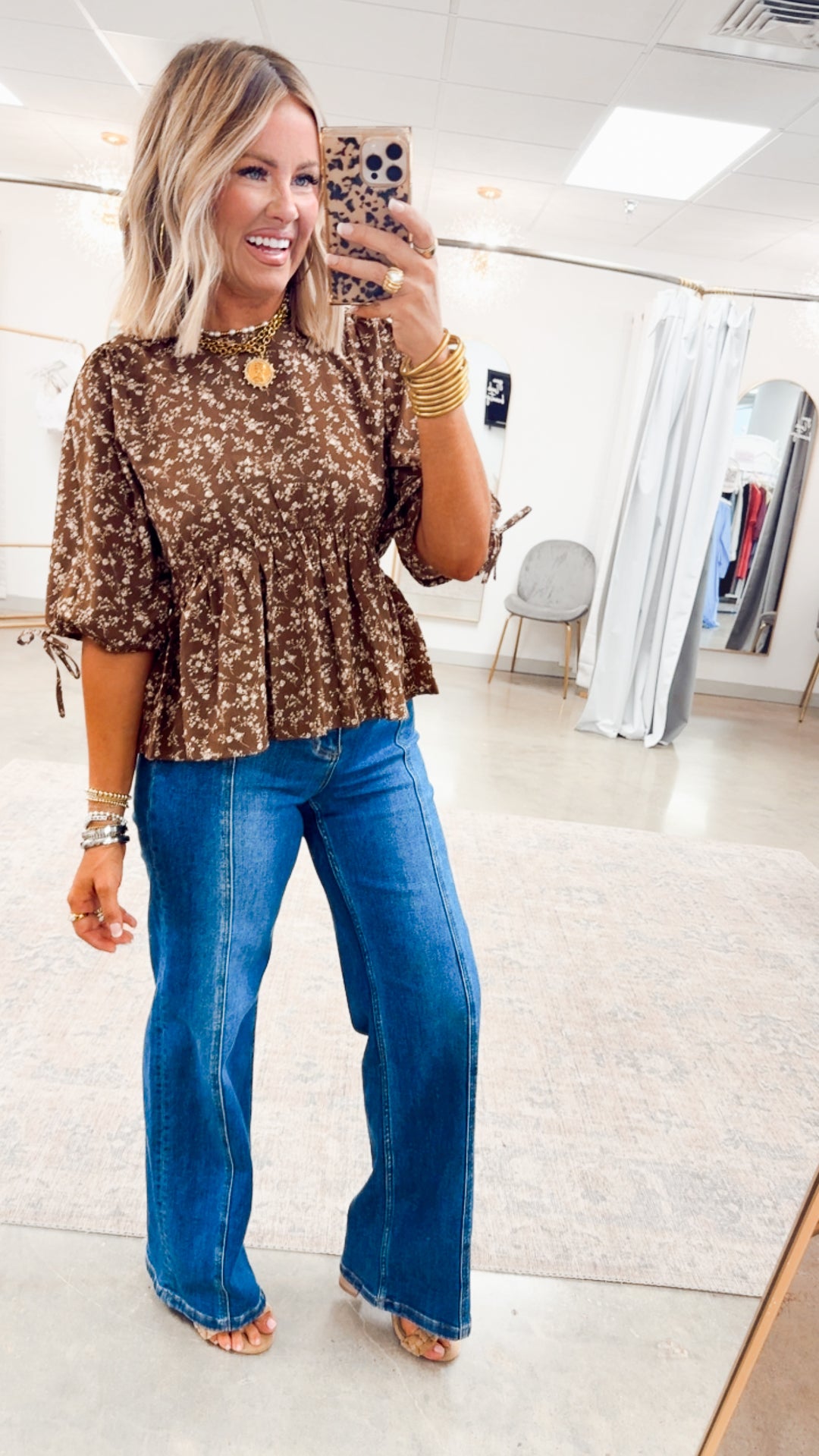 Sweet Impression Peplum Top