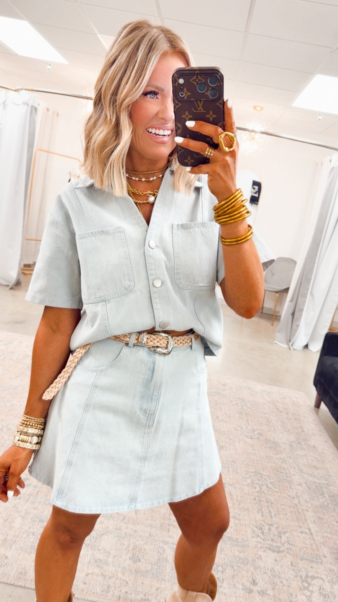 The Bristol Denim Set-Light Denim