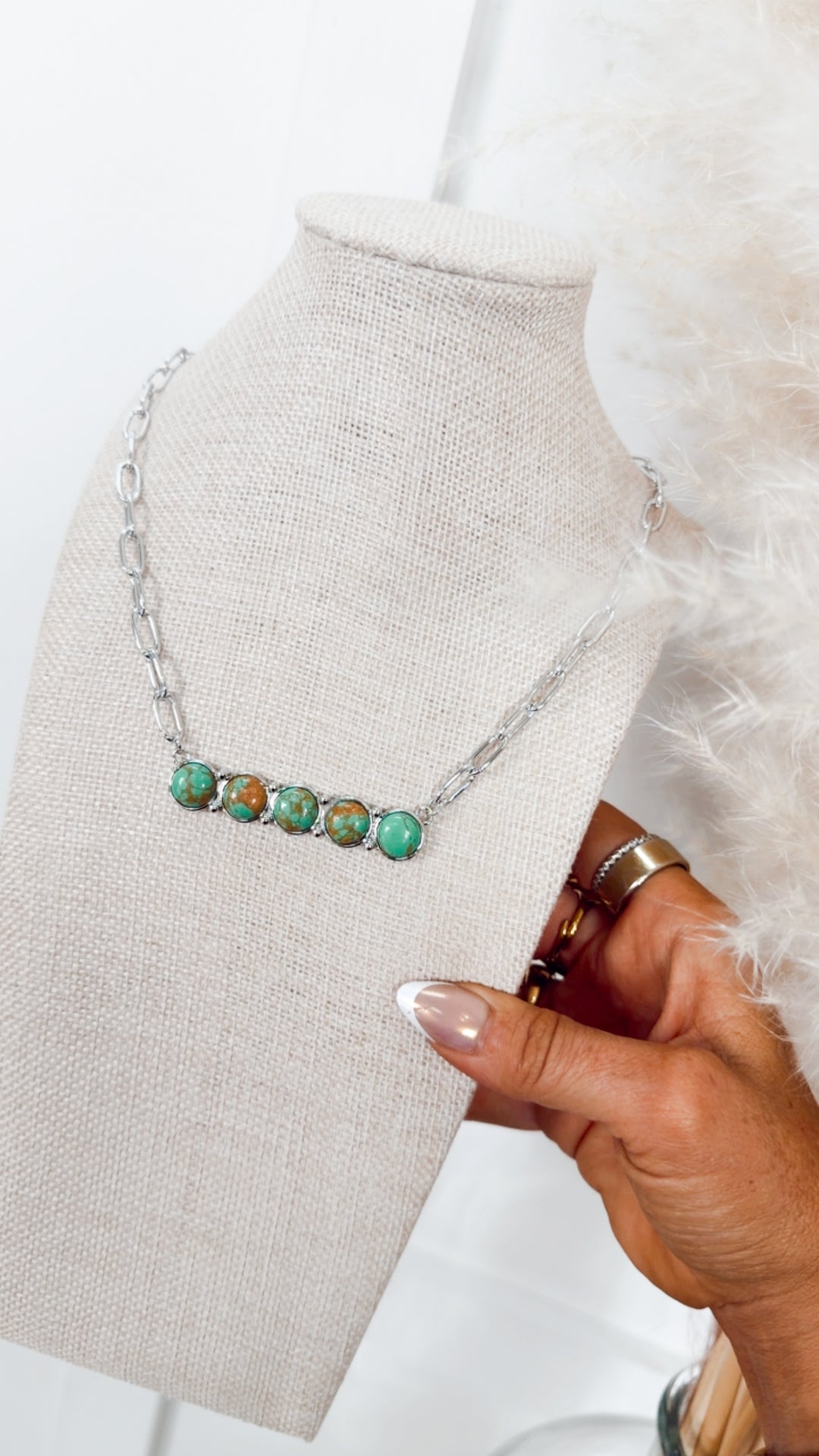 The Silver Oasis Necklace