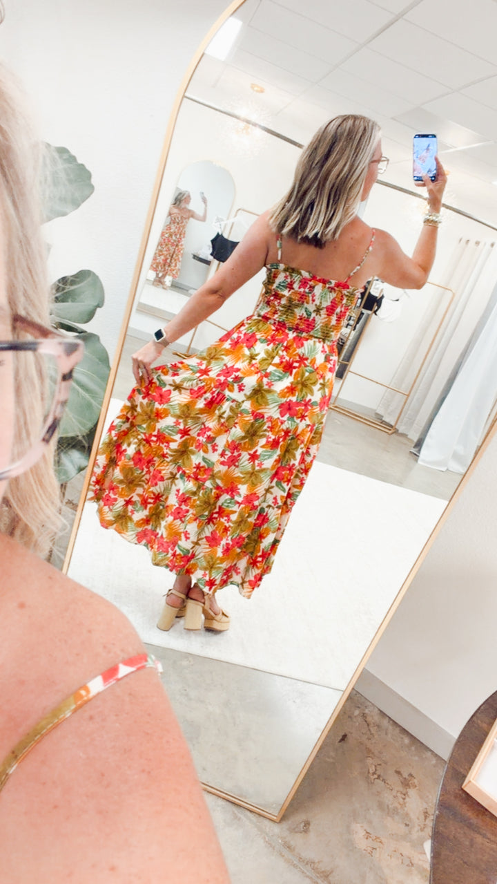 The Maui Breeze Midi Dress