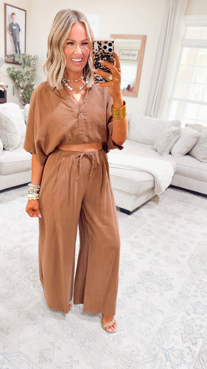 The Lora Popover Set- Rattan
